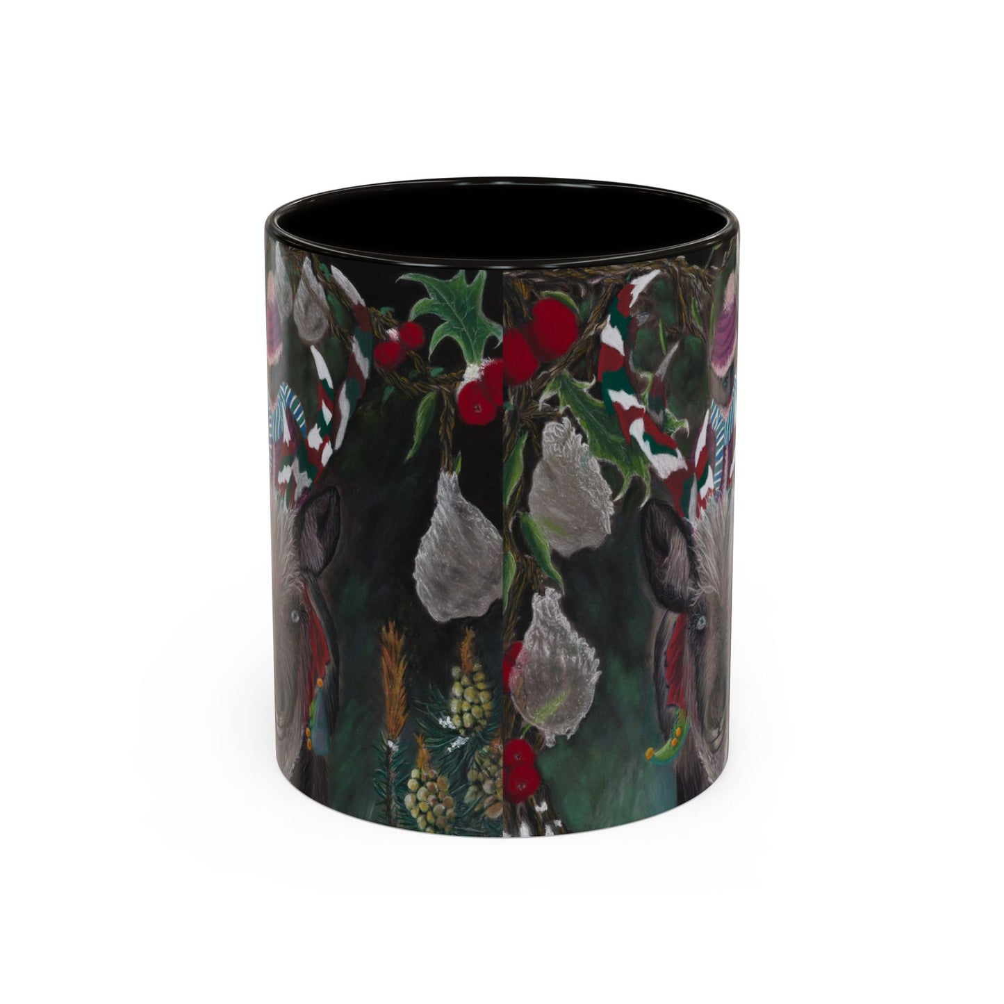 Colorful Mugs (11oz, 15oz) 'Christmas Emergence'.