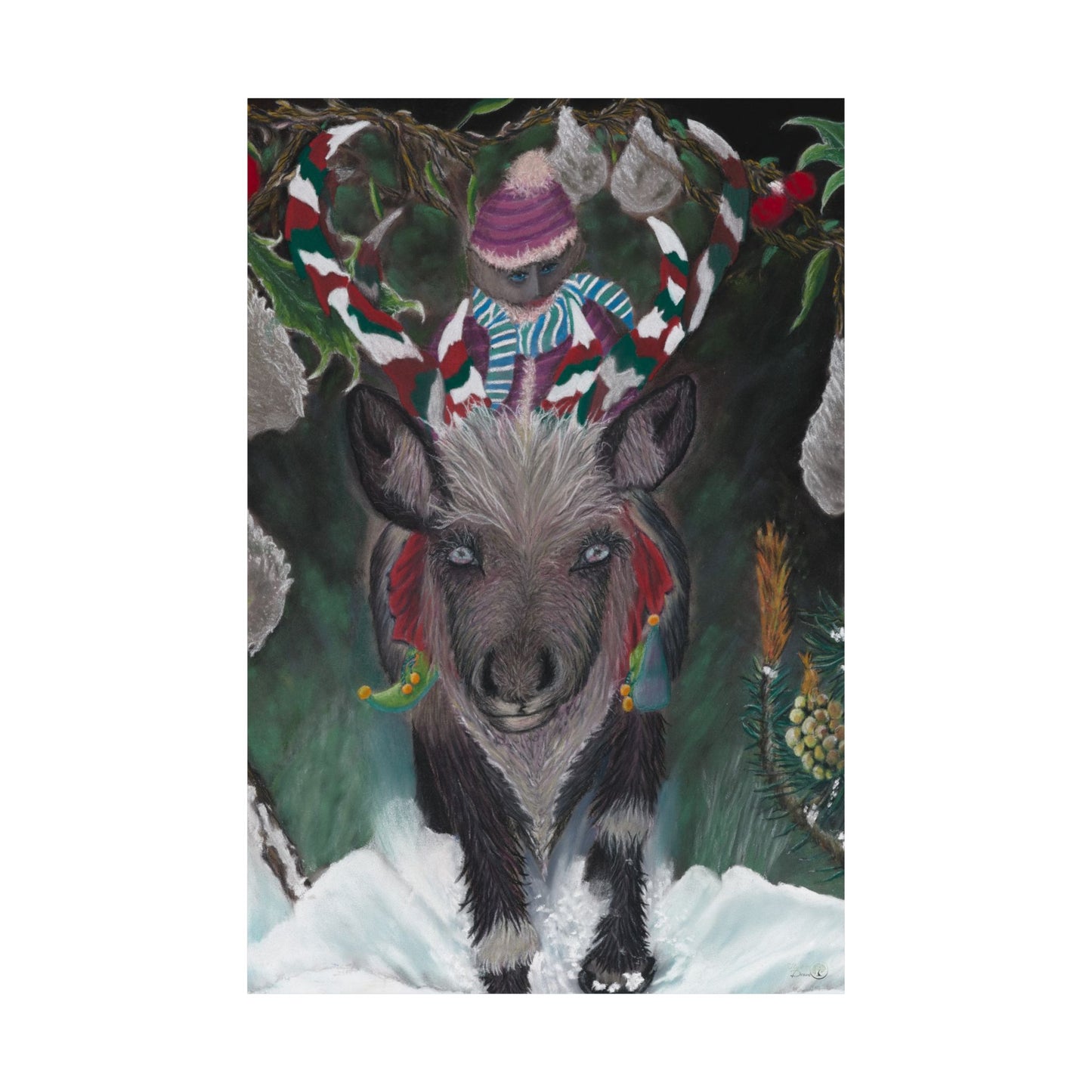 Satin Posters (300gsm) 'Christmas Emergence'