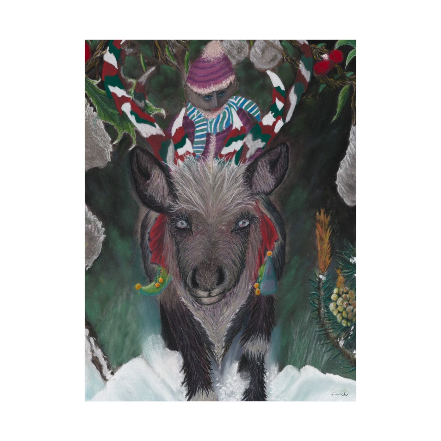 Satin Posters (300gsm) 'Christmas Emergence'