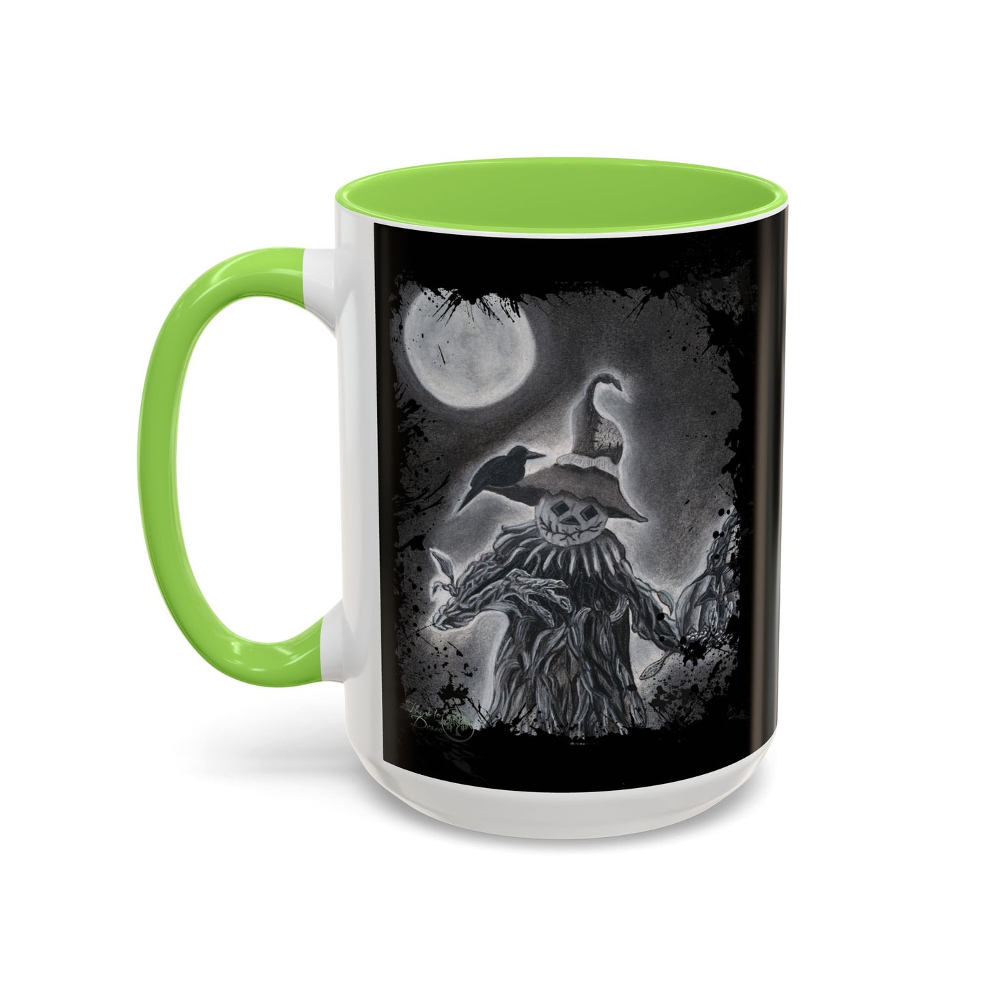 Colorful Mugs (11oz, 15oz) 'The Gatekeeper'.