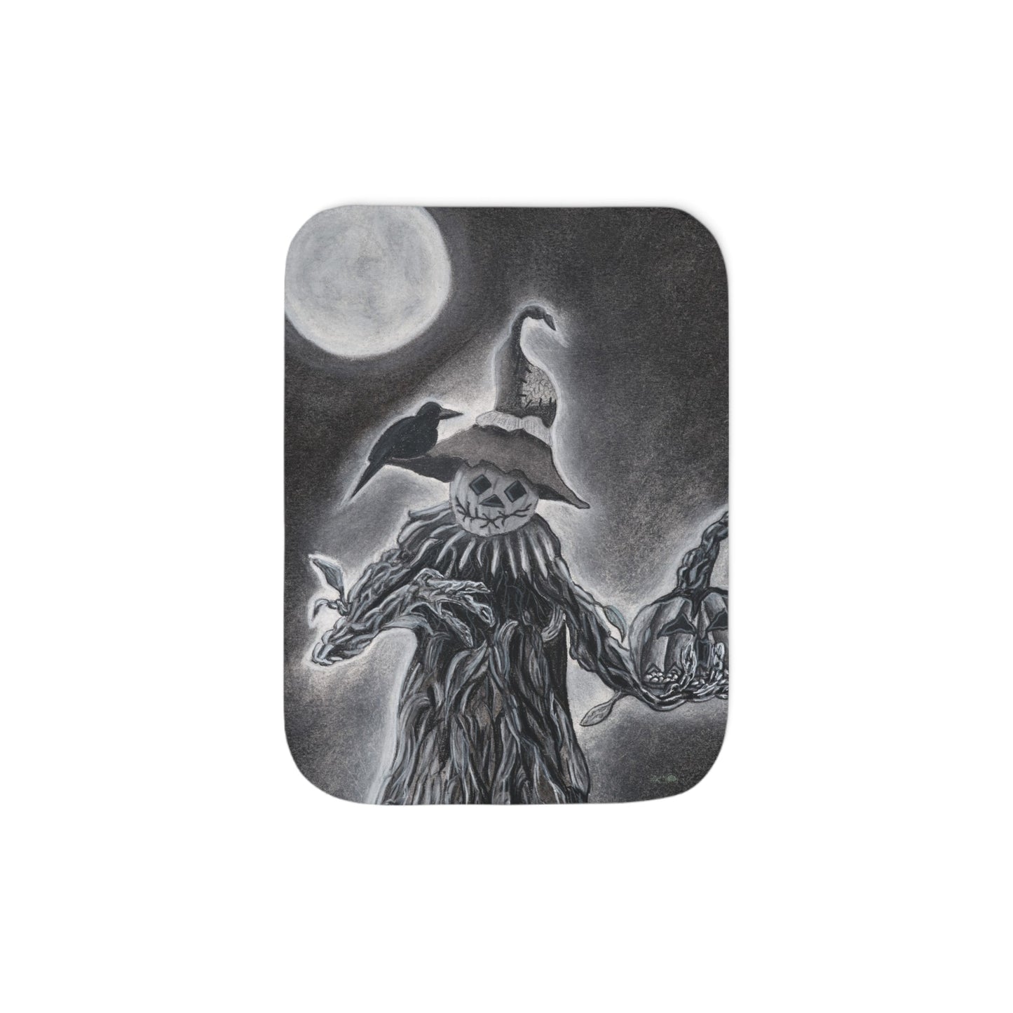 Sherpa Blanket, Two Colors 'The Gatekeeper'.