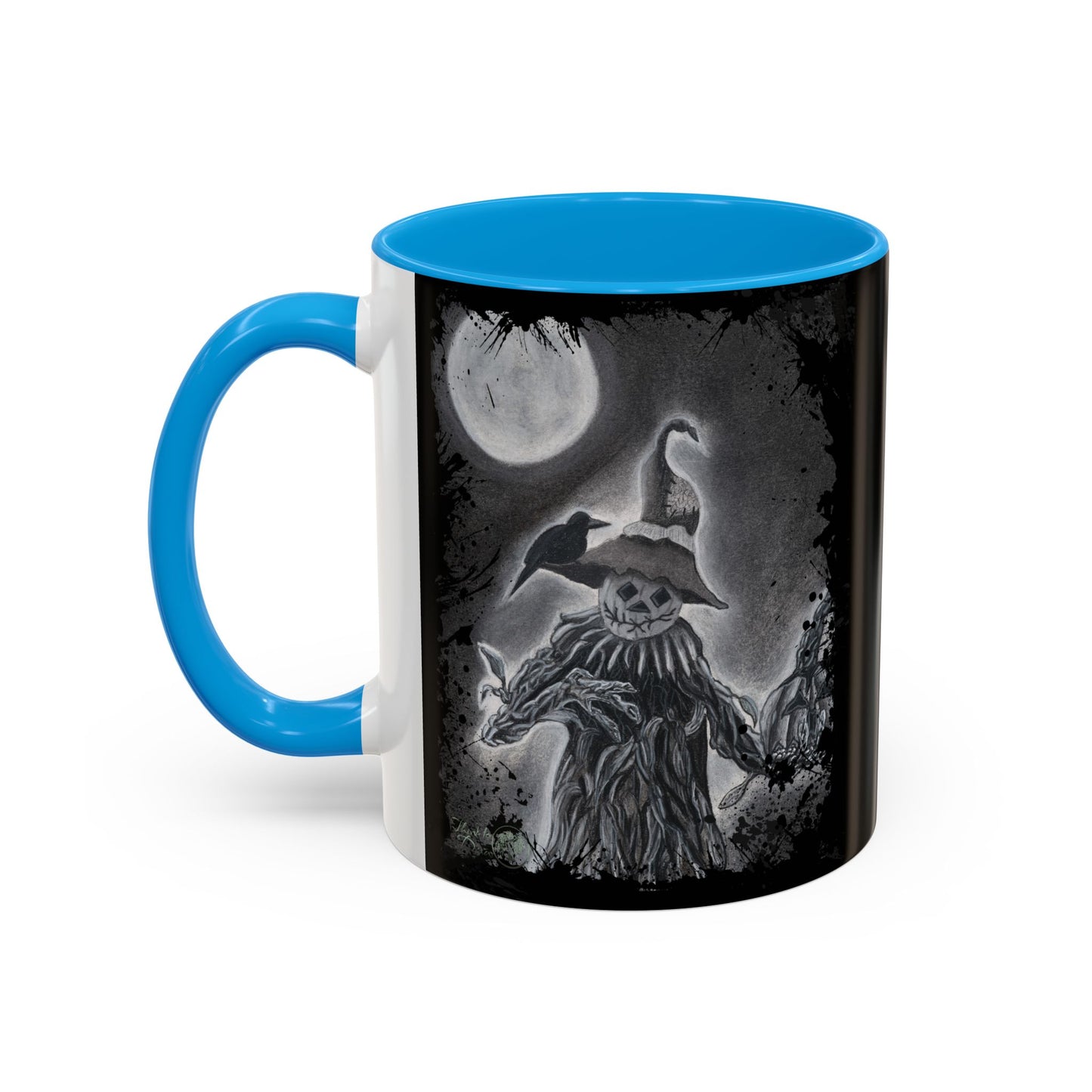 Colorful Mugs (11oz, 15oz) 'The Gatekeeper'.