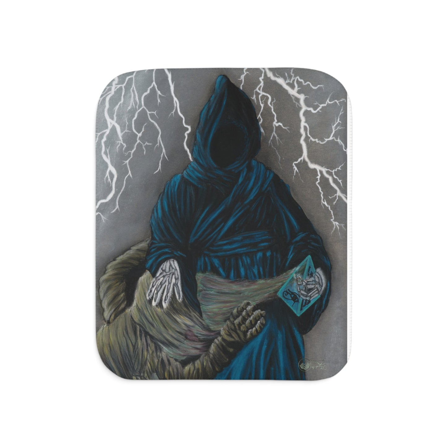 Sherpa Blanket, Two Colors 'The Grave Escape'.