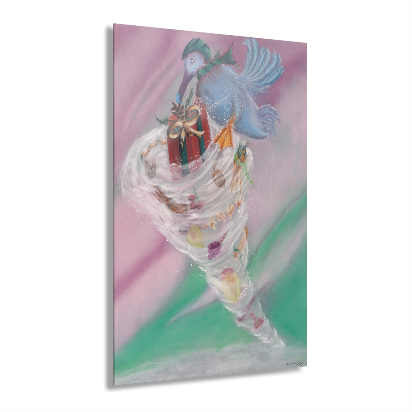 'I Got It, I Don't Got It' Surrealist Christmas Acrylic Print