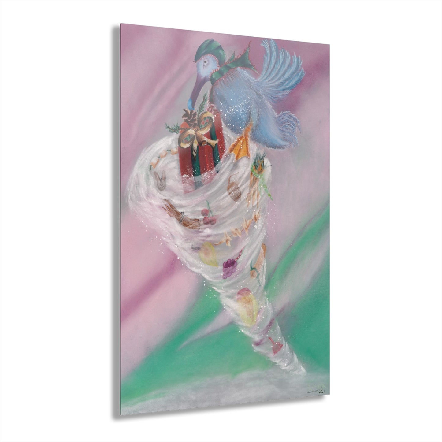 'I Got It, I Don't Got It' Surrealist Christmas Acrylic Print