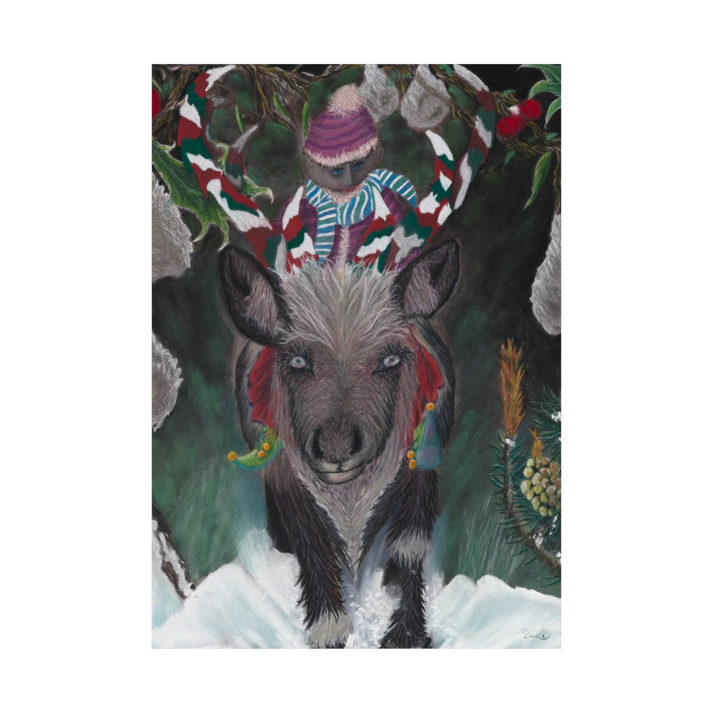 Satin Posters (300gsm) 'Christmas Emergence'