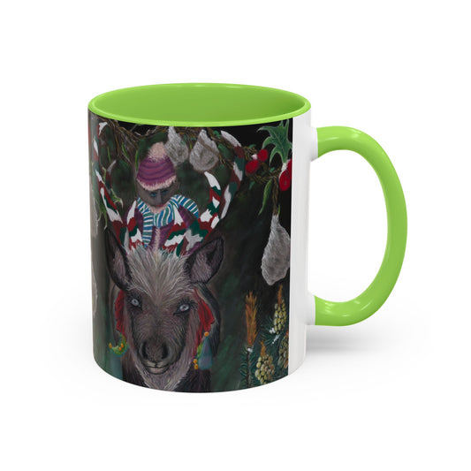 Colorful Mugs (11oz, 15oz) 'Christmas Emergence'.