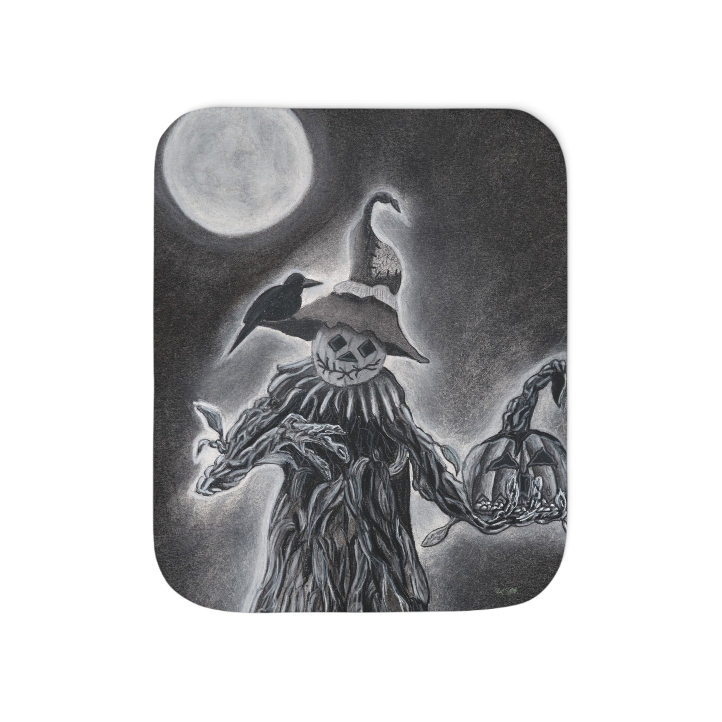 Sherpa Blanket, Two Colors 'The Gatekeeper'.